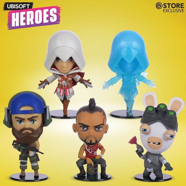 刺客教條、極地戰嚎人氣角色化身 Q 版人偶  『UBISOFT HEROES』 第一彈開賣！