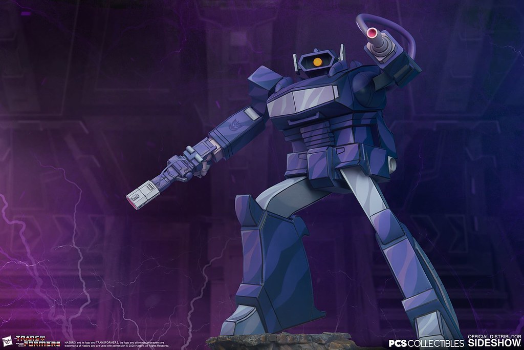 PCS × Sideshow《變形金剛：G1》震波（Shockwave）全身雕像