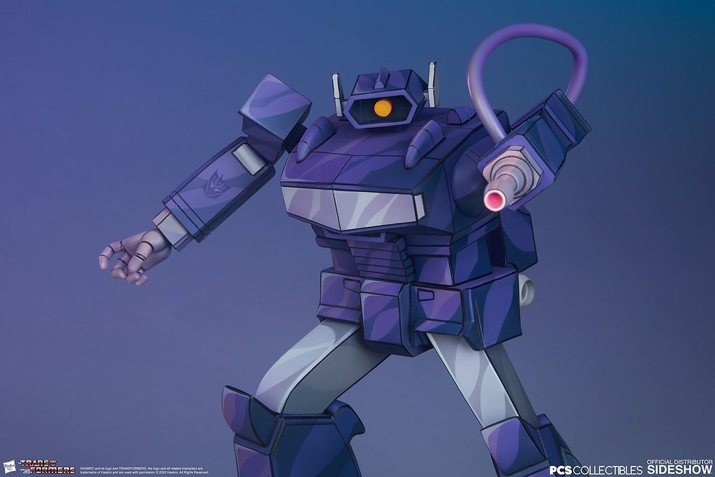 PCS × Sideshow《變形金剛:G1》震波(Shockwave)全身雕像