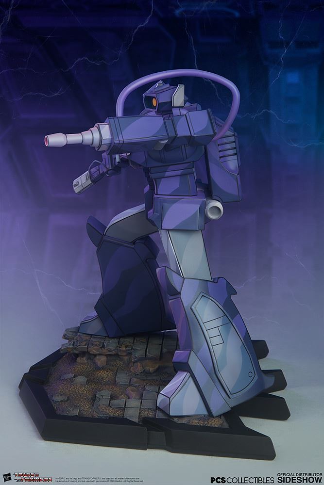 PCS × Sideshow《變形金剛:G1》震波(Shockwave)全身雕像