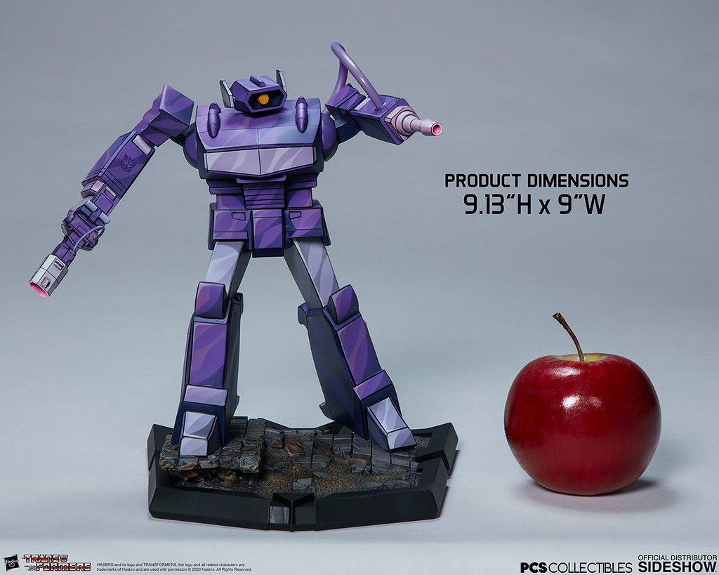 PCS × Sideshow《變形金剛:G1》震波(Shockwave)全身雕像