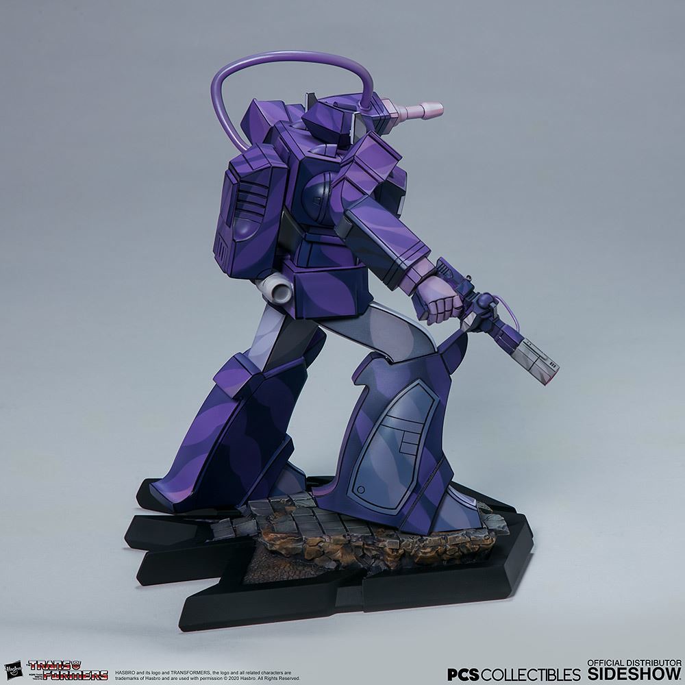 PCS × Sideshow《變形金剛:G1》震波(Shockwave)全身雕像
