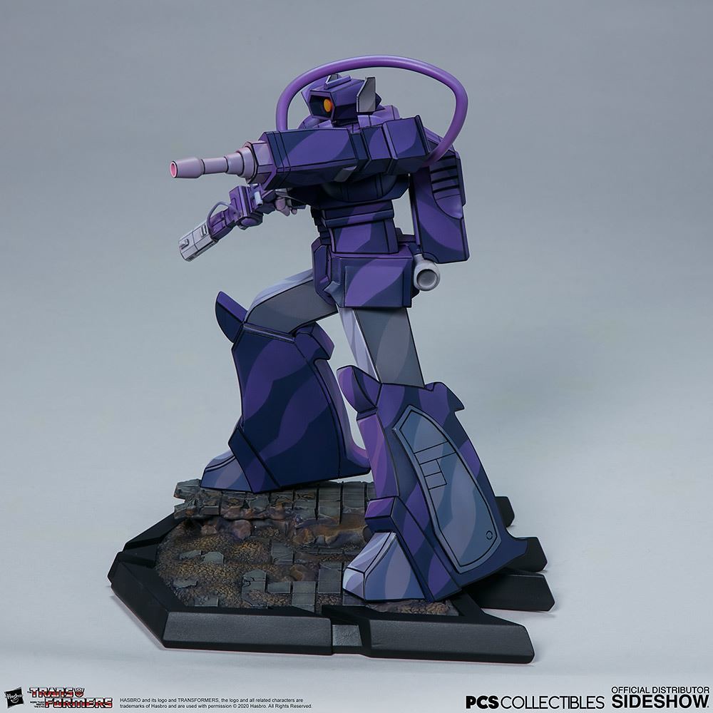 PCS × Sideshow《變形金剛:G1》震波(Shockwave)全身雕像