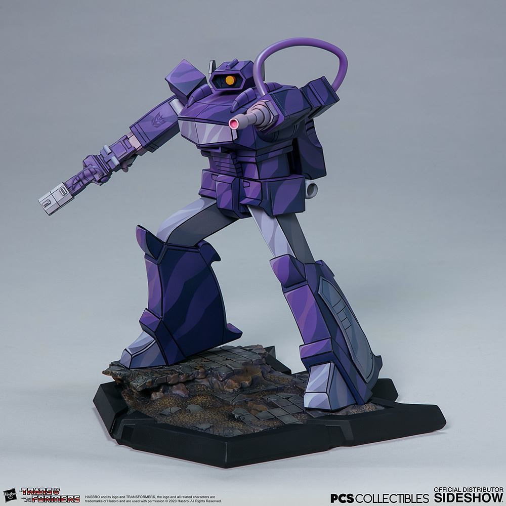 PCS × Sideshow《變形金剛:G1》震波(Shockwave)全身雕像