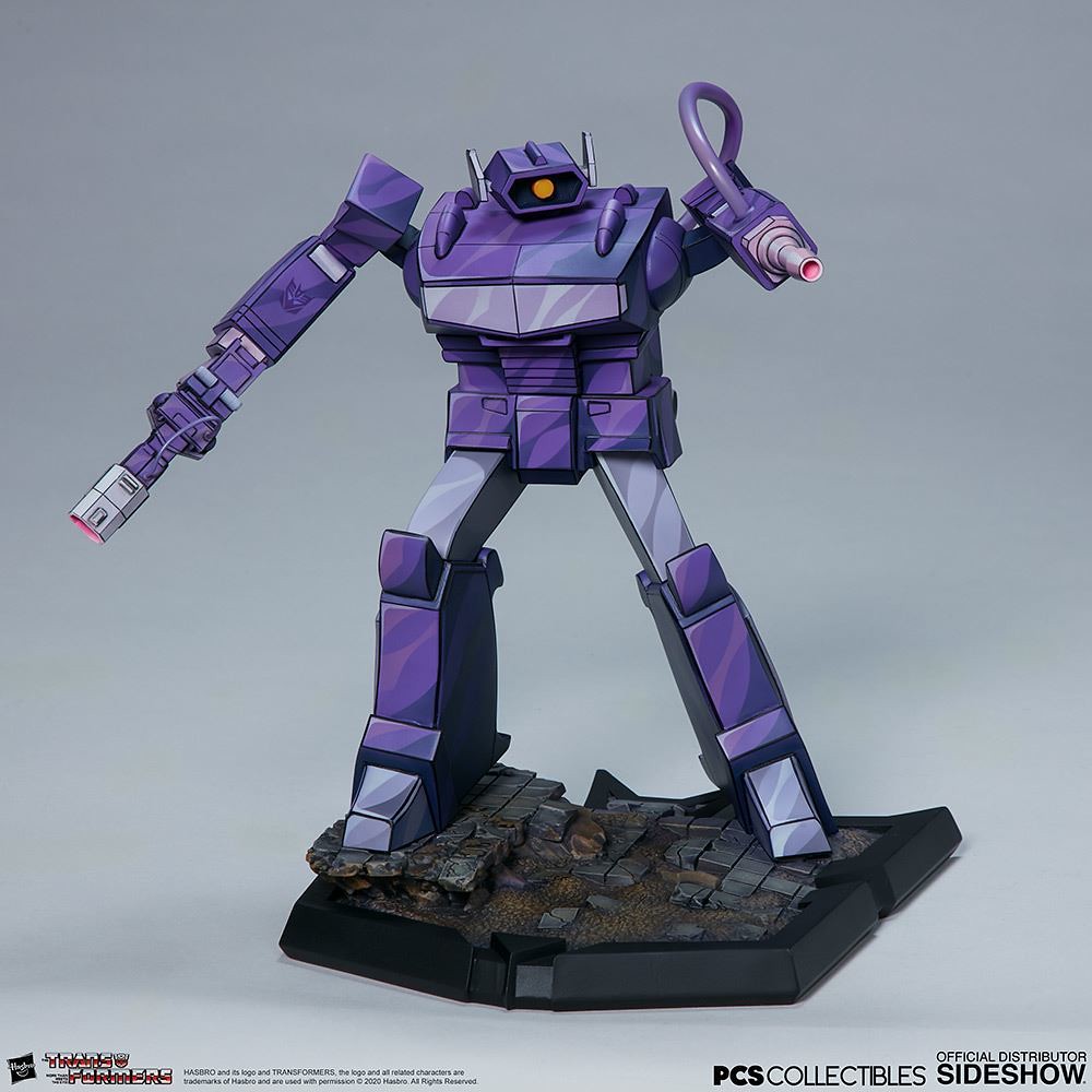 PCS × Sideshow《變形金剛:G1》震波(Shockwave)全身雕像