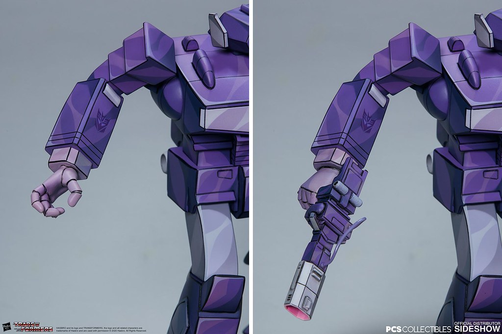 PCS × Sideshow《變形金剛:G1》震波(Shockwave)全身雕像