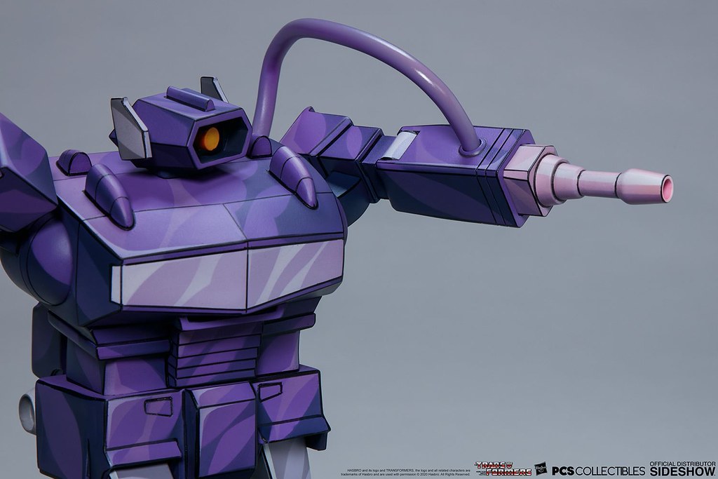 PCS × Sideshow《變形金剛:G1》震波(Shockwave)全身雕像