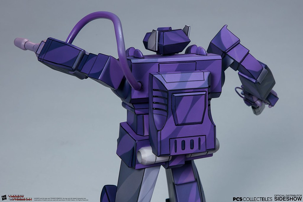 PCS × Sideshow《變形金剛:G1》震波(Shockwave)全身雕像