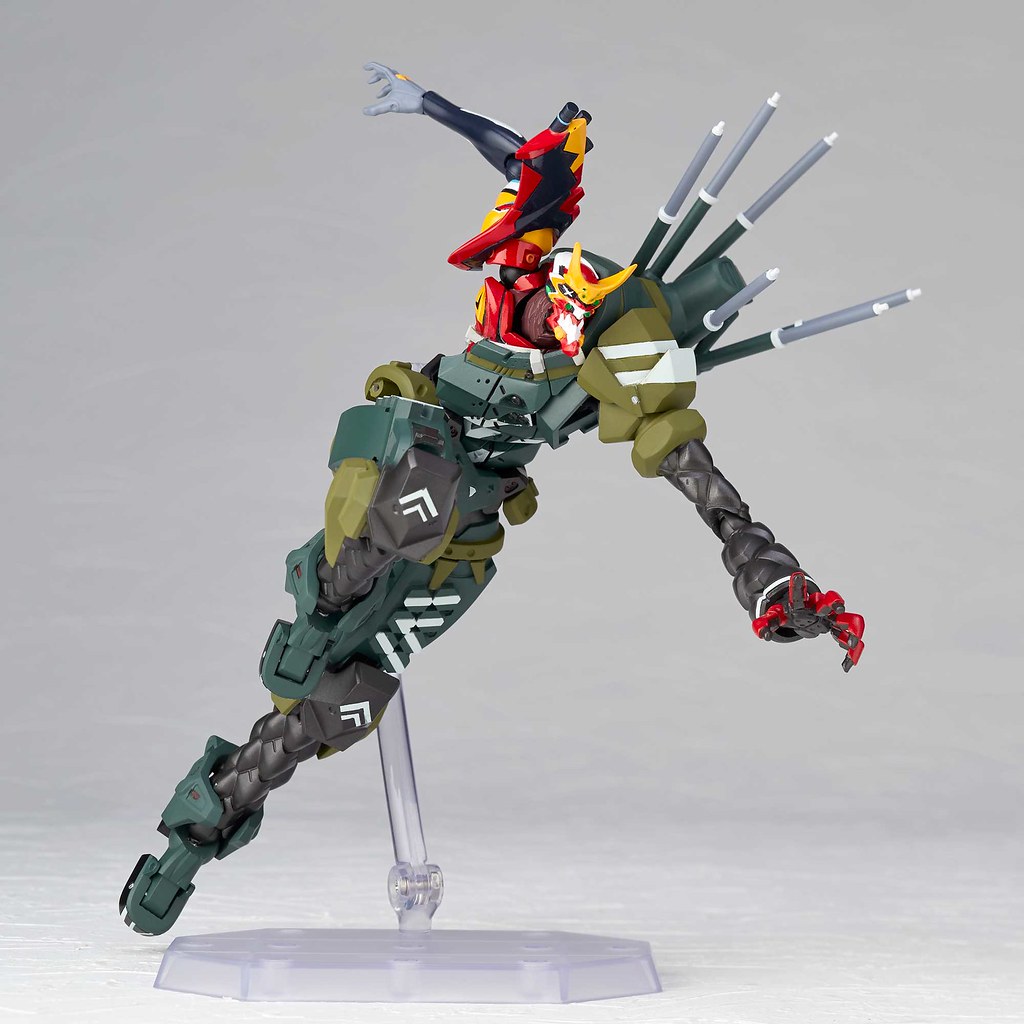 海洋堂 EVANGELION EVOLUTION【EVA 新2號機α JA-02機體流用ニコイチ型】