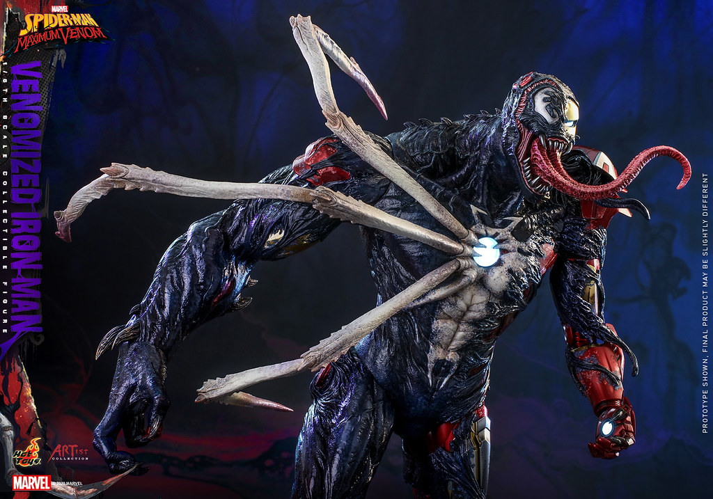 Hot Toys × 港漫大師邱福龍【猛毒化鋼鐵人】1/6比例人偶 煞氣現身!