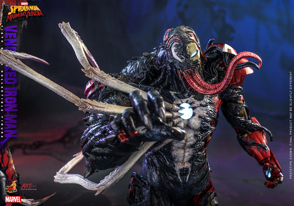 Hot Toys × 港漫大師邱福龍【猛毒化鋼鐵人】1/6比例人偶 煞氣現身!