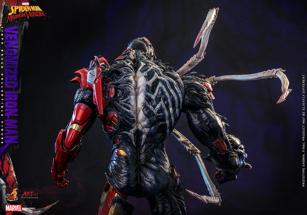 Hot Toys × 港漫大師邱福龍【猛毒化鋼鐵人】1/6比例人偶 煞氣現身!