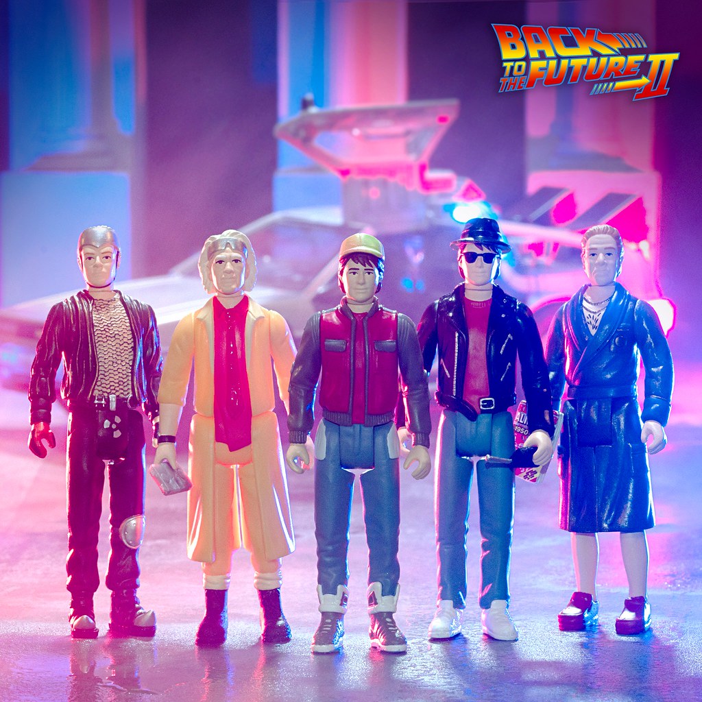 Super7《回到未來II》ReAction Figure 五款新作發表！