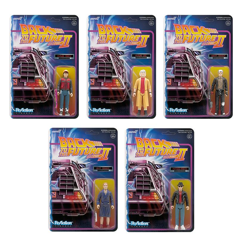 Super7《回到未來II》ReAction Figure 五款新作發表!