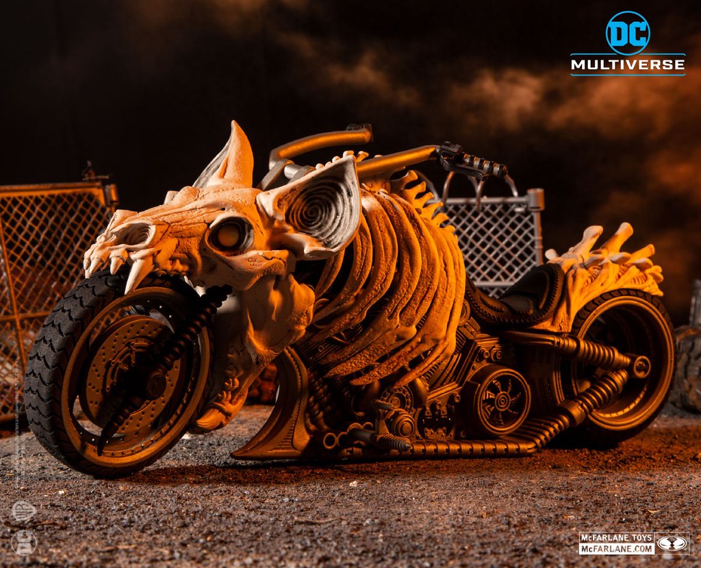 DC Multiverse 系列《Dark Nights: Death Metal》蝙蝠機車 曝光！