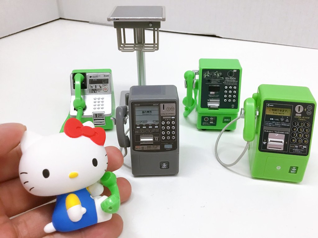 T-ARTS【NTT東日本・NTT西日本 公共電話轉蛋收藏 增補版】無嘴貓竟然也現身啦～