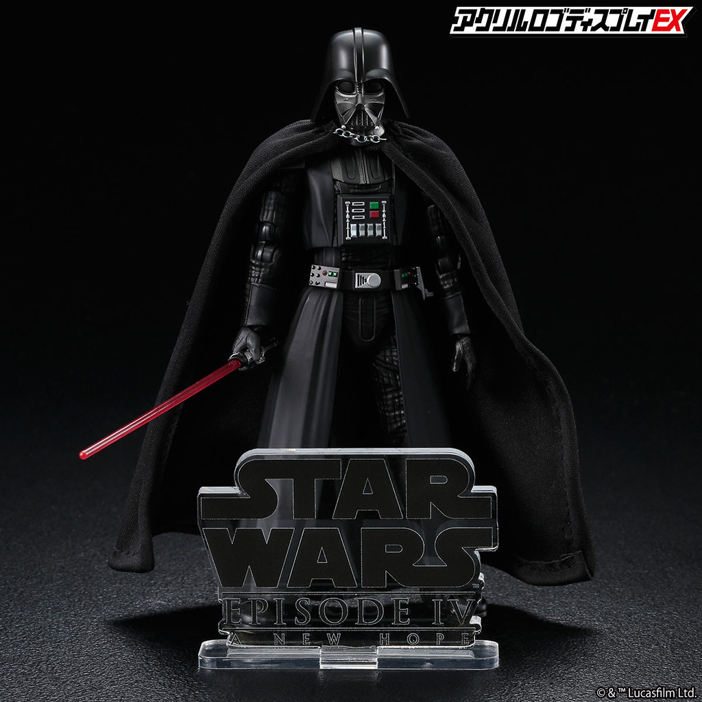 萬代推出四款「STAR WARS 壓克力 LOGO 展示牌EX」一秒讓《星際大戰》玩具收藏質感UP!