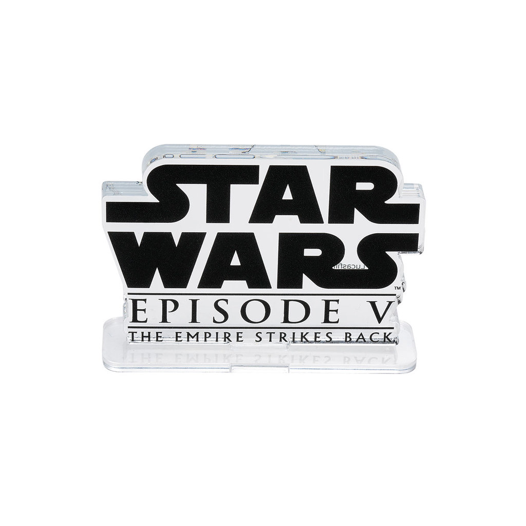萬代推出四款「STAR WARS 壓克力 LOGO 展示牌EX」一秒讓《星際大戰》玩具收藏質感UP！