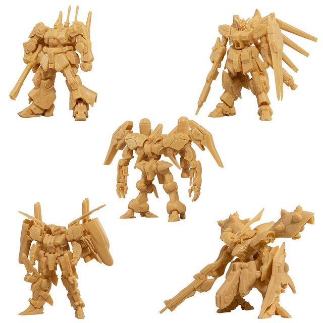 GK風食玩『GUNDAM ARTIFACT』明年01月推出 僅 6 公分高就有 50 塊零件！