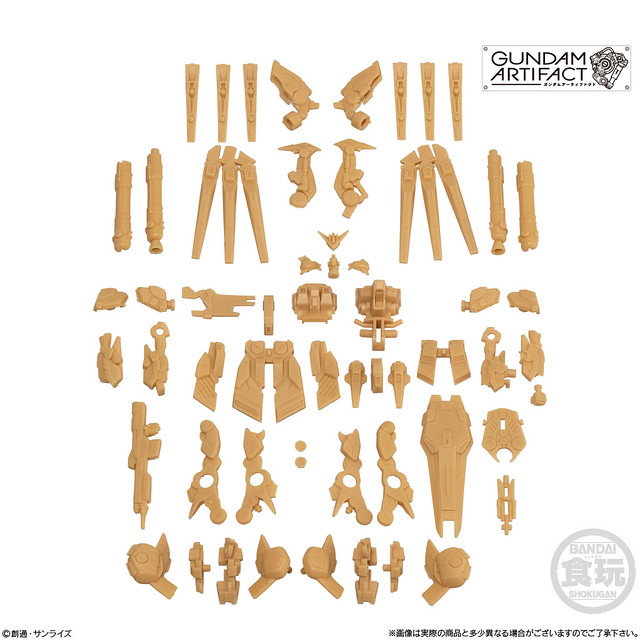GK風食玩『GUNDAM ARTIFACT』第 2 彈 12 月發售 超精密造型凝聚 6 公分尺寸!