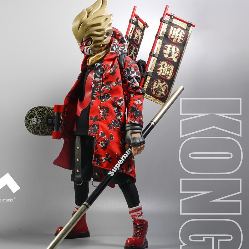 J.T Studio Street Mask 系列【BULL & RedKid】1/6 比例人偶
