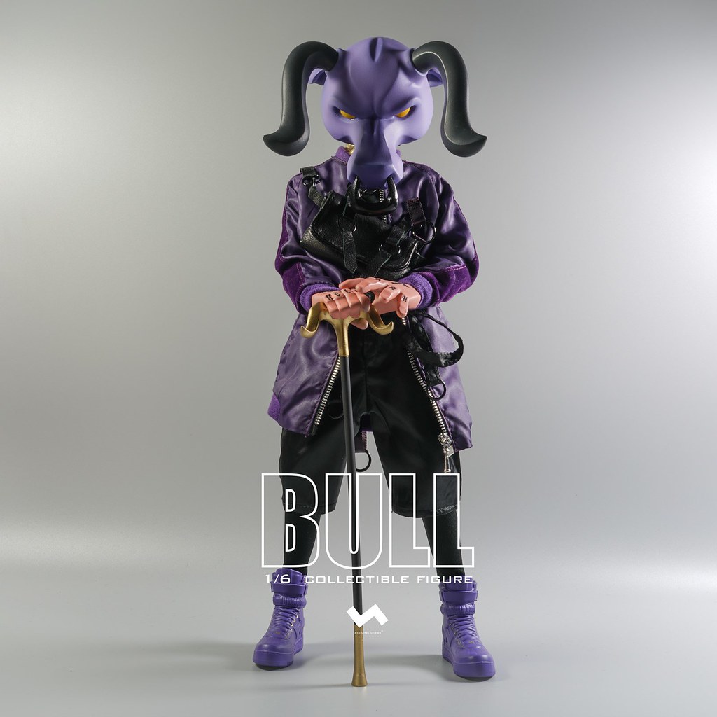 J.T Studio Street Mask 系列【BULL & RedKid】1/6 比例人偶