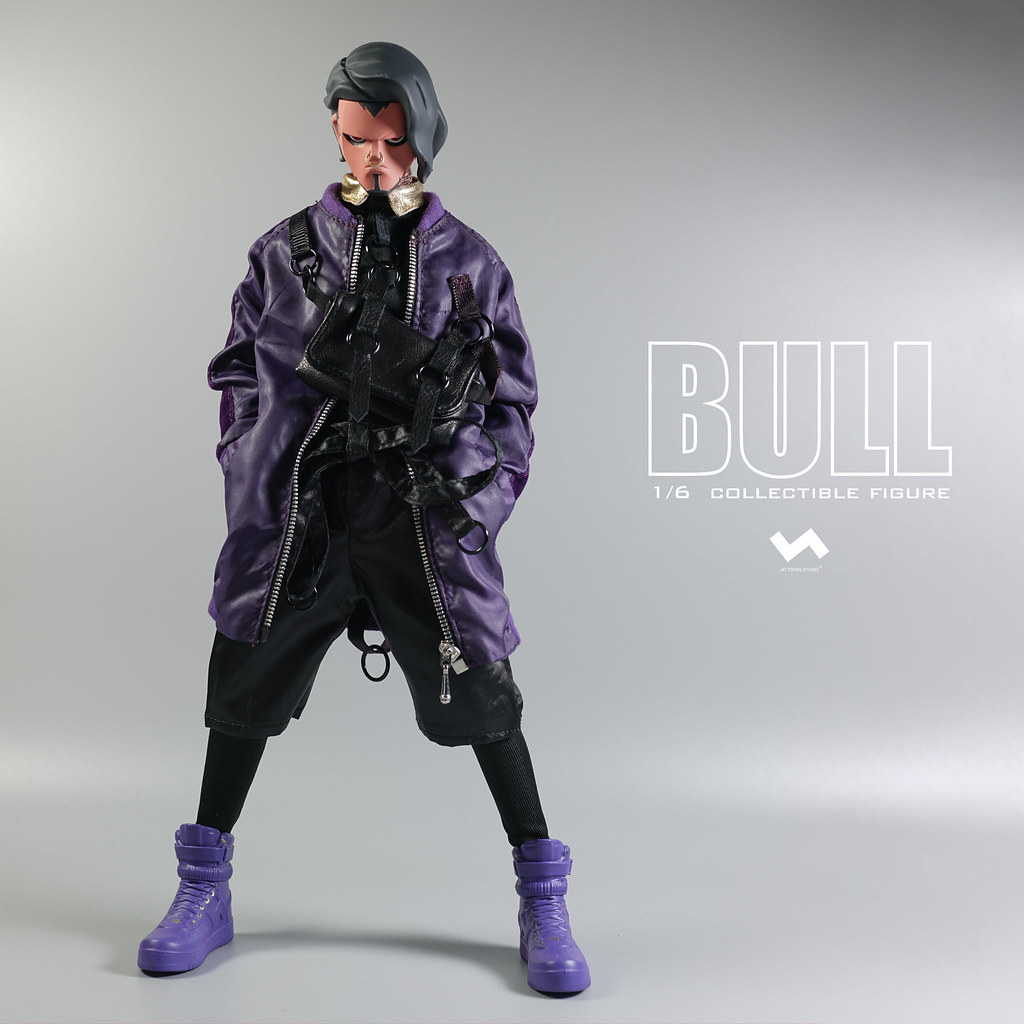 J.T Studio Street Mask 系列【BULL & RedKid】1/6 比例人偶
