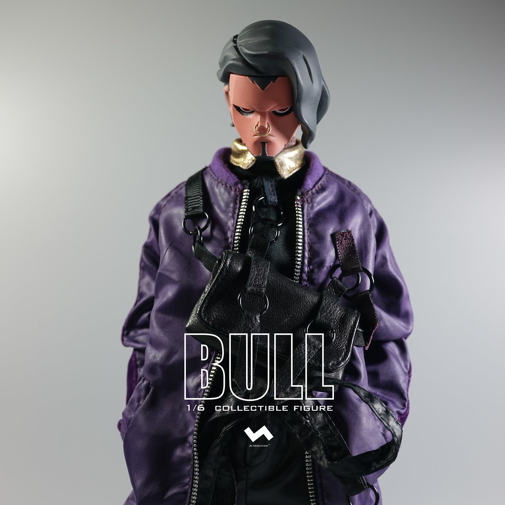 J.T Studio Street Mask 系列【BULL & RedKid】1/6 比例人偶