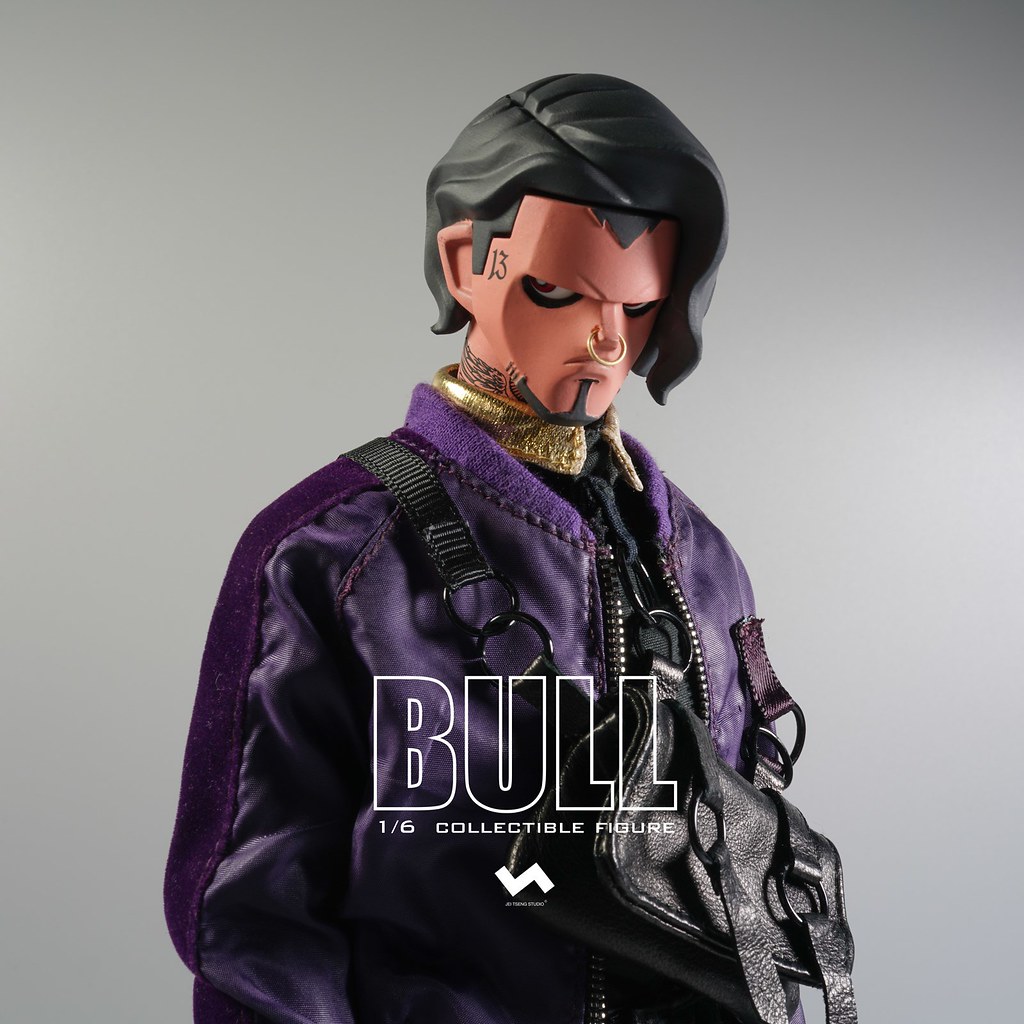J.T Studio Street Mask 系列【BULL & RedKid】1/6 比例人偶