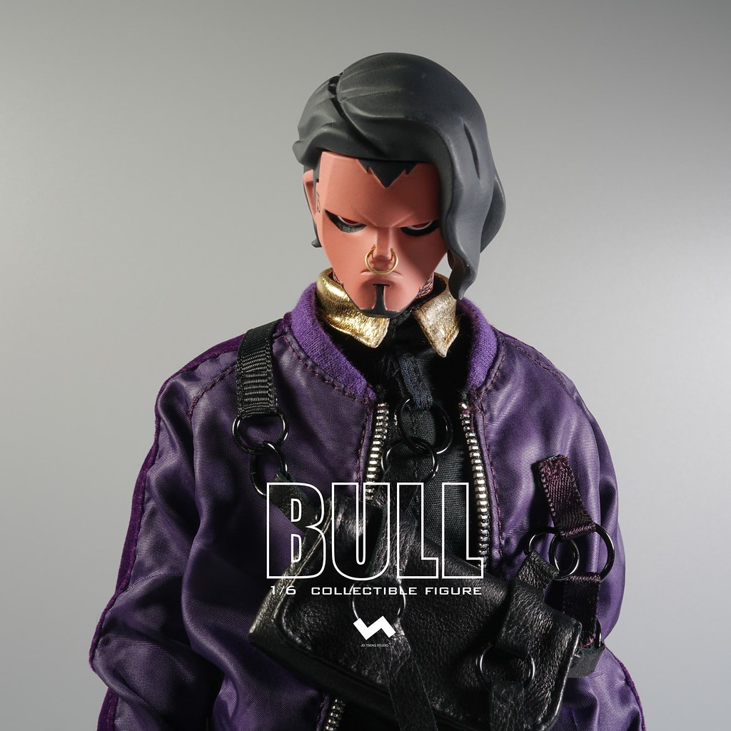 J.T Studio Street Mask 系列【BULL & RedKid】1/6 比例人偶