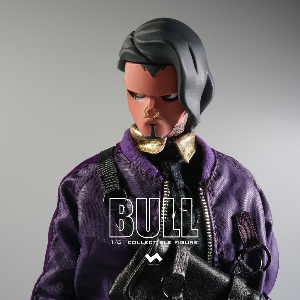J.T Studio Street Mask 系列【BULL & RedKid】1/6 比例人偶