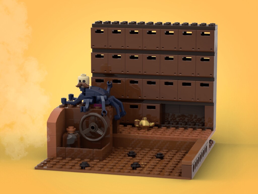 legotruman LEGO Ideas投稿《神隱少女》隱藏經典場景的「油屋」!
