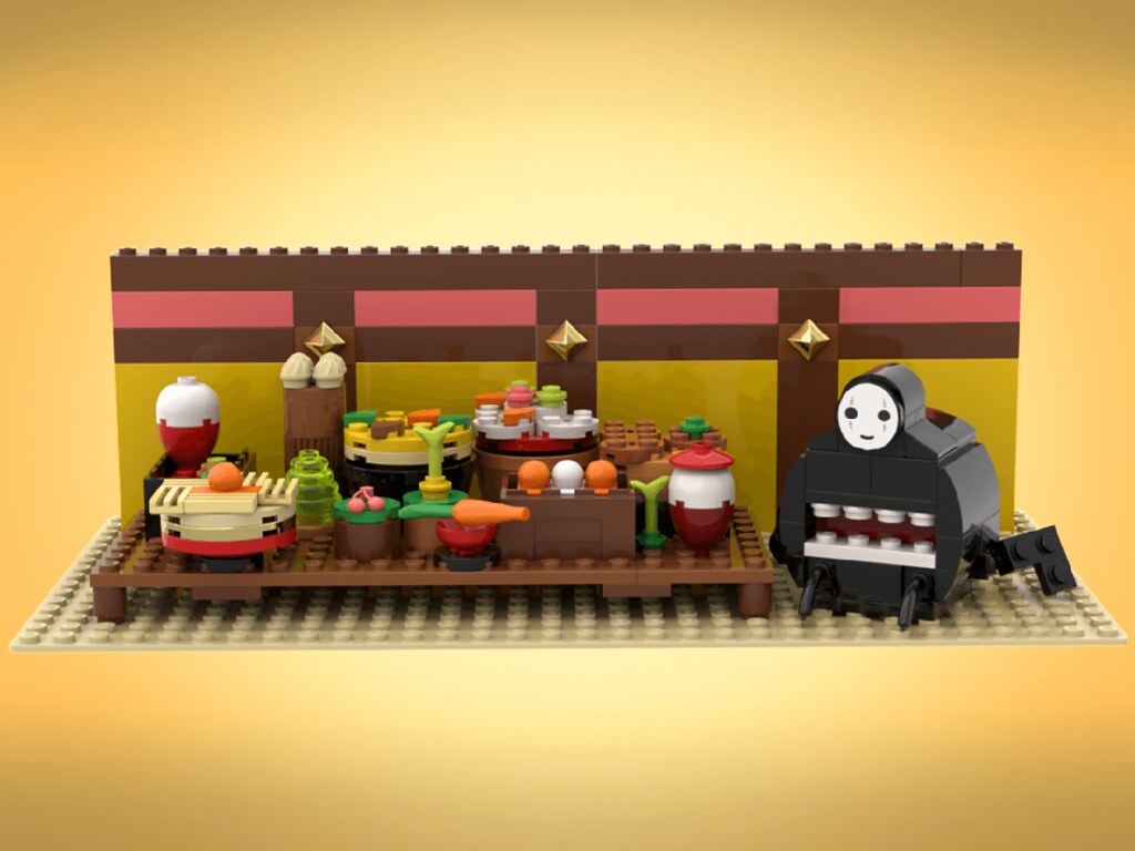 legotruman LEGO Ideas投稿《神隱少女》隱藏經典場景的「油屋」!