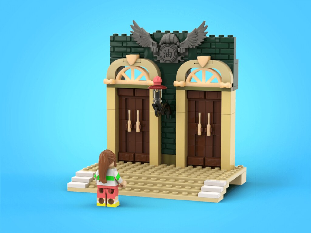 legotruman LEGO Ideas投稿《神隱少女》隱藏經典場景的「油屋」!