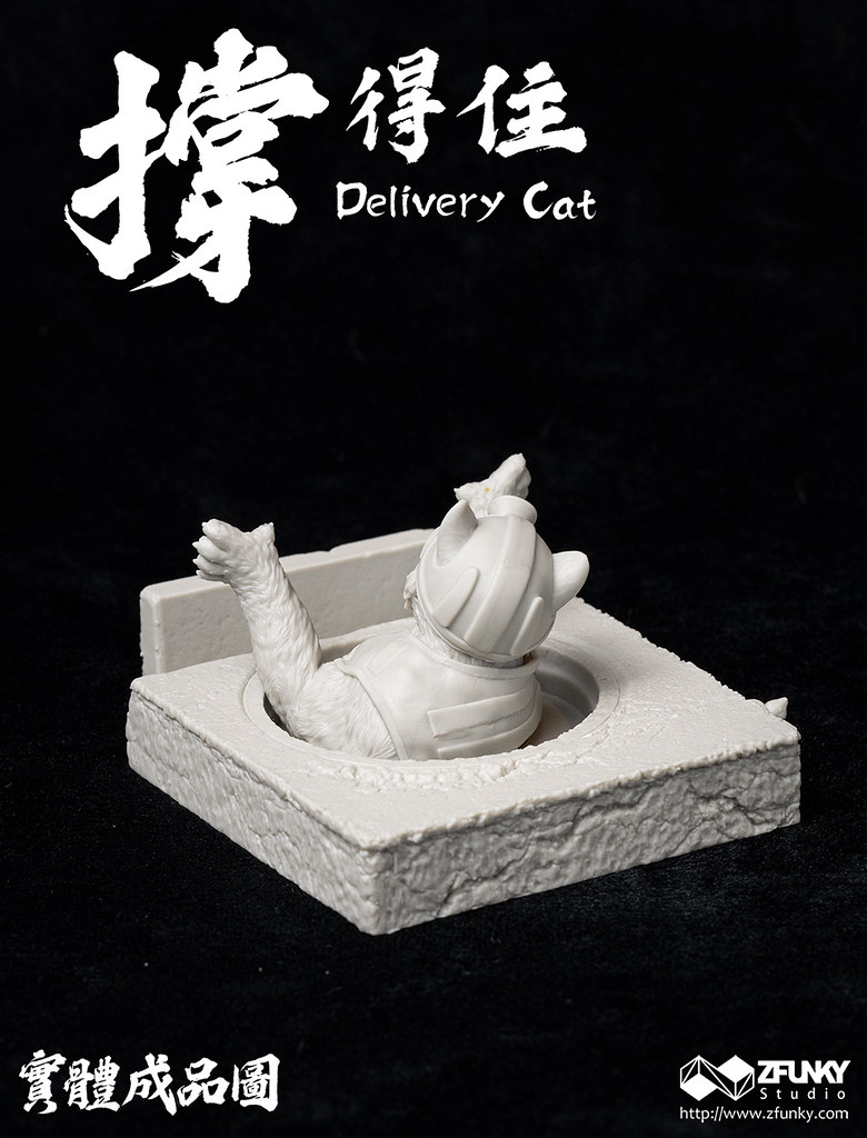 ZFunky Studio 撐得住系列【外送貓手機架】用小肉球幫你撐一波！