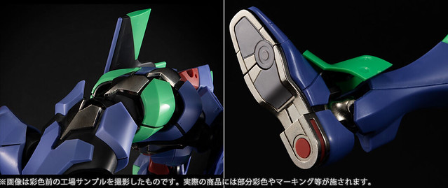 DYNACTION 福音戰士「EVA初號機」公開測試樣品 展示 40 公分高魄力尺寸與可動！