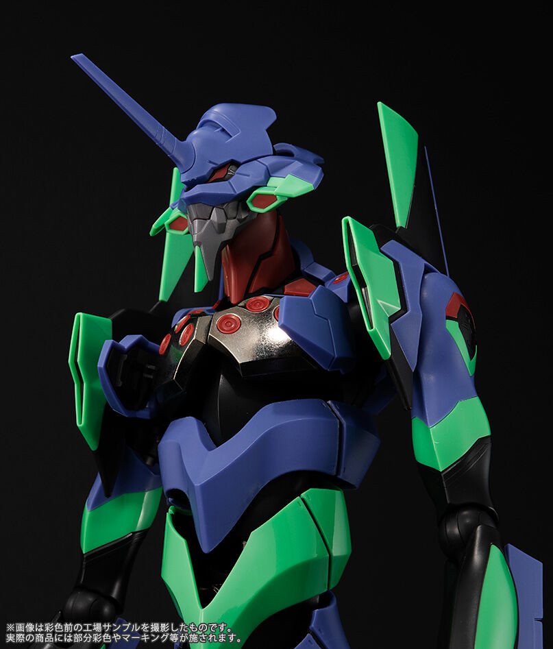 DYNACTION 福音戰士「EVA初號機」公開測試樣品 展示 40 公分高魄力尺寸與可動！