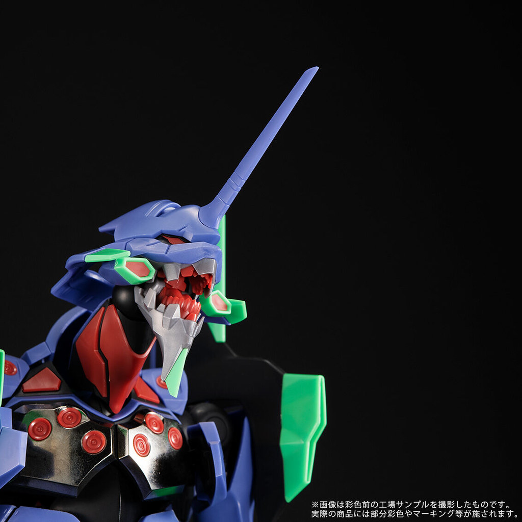 DYNACTION 福音戰士「EVA初號機」公開測試樣品 展示 40 公分高魄力尺寸與可動！