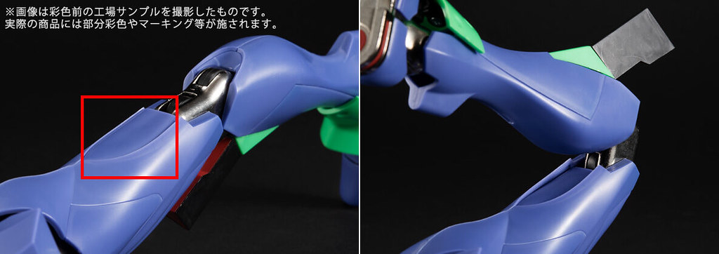 DYNACTION 福音戰士「EVA初號機」公開測試樣品 展示 40 公分高魄力尺寸與可動！