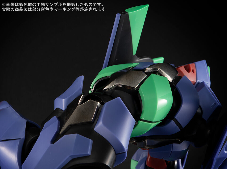 DYNACTION 福音戰士「EVA初號機」公開測試樣品 展示 40 公分高魄力尺寸與可動！