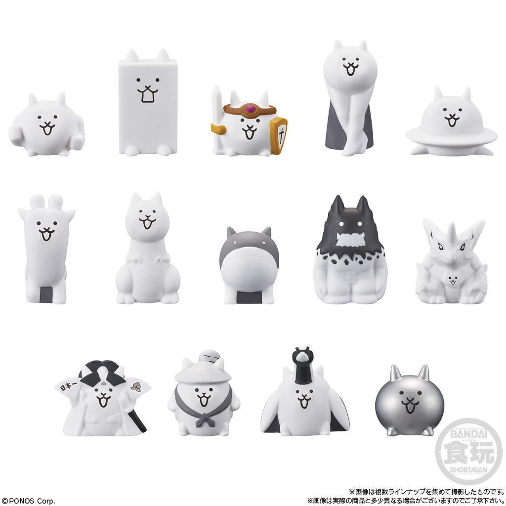 BANDAI CANDY 第二彈「貓咪大戰爭 小夥伴2」食玩 貓咪軍團再集結!