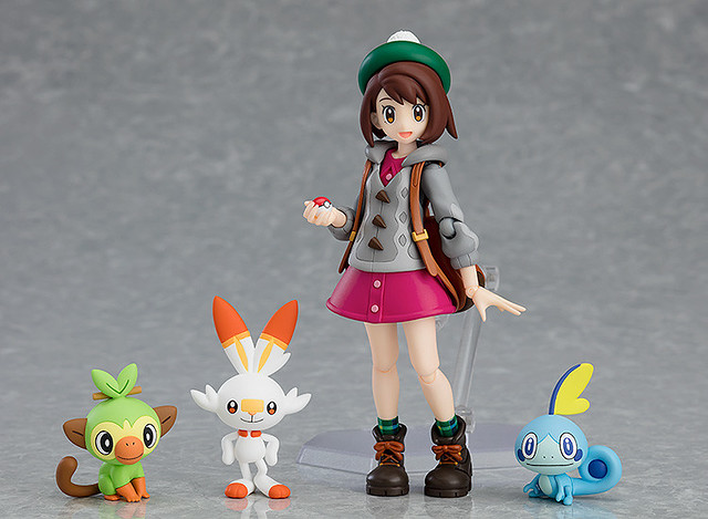 figma《寶可夢 劍/盾》女主角「小優」與伽勒爾御三家一同登場！