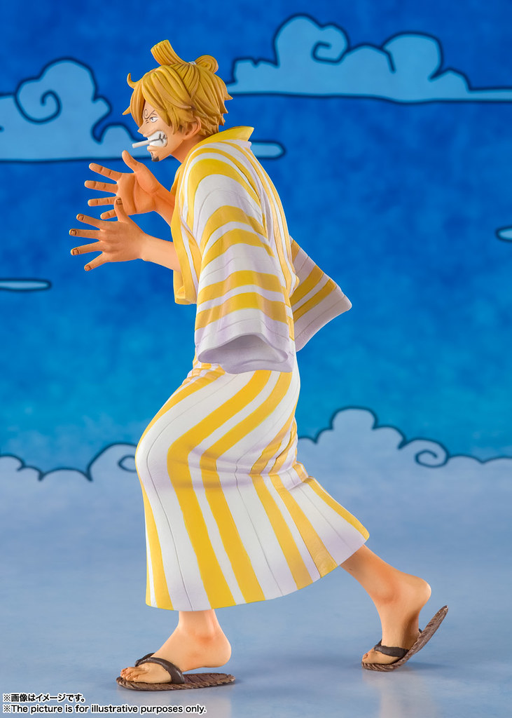 Figuarts ZERO《航海王》香吉士（山五郎）！「三世大谷鬼次の奴江戸兵衛」模仿中？