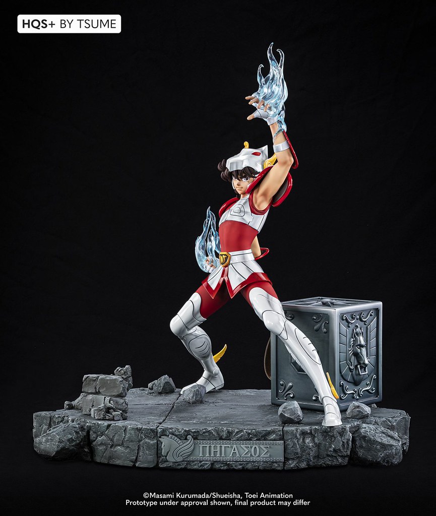 經典的天馬流星拳！Tsume-Art HQS+系列《聖鬥士星矢》天馬座星矢