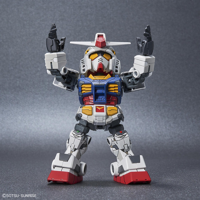 與橫濱園區同步發售!SDCS《機動戰士鋼彈》 SERIES RX-78F00 GUNDAM
