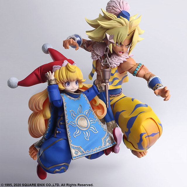 BRING ARTS《聖劍傳說3重製版》夏綠蒂&凱文 6吋可動人偶
