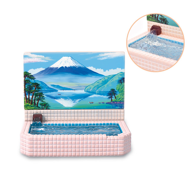 療癒想去日本的心！Kenelephant 錢湯 造型場景盒玩