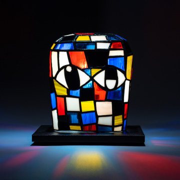 AllRightsReserved x 美國藝術家 Eddie Martinez 首個 Blockhead 雕塑作品「BLOCKHEAD LAMP」開放全球抽選登記