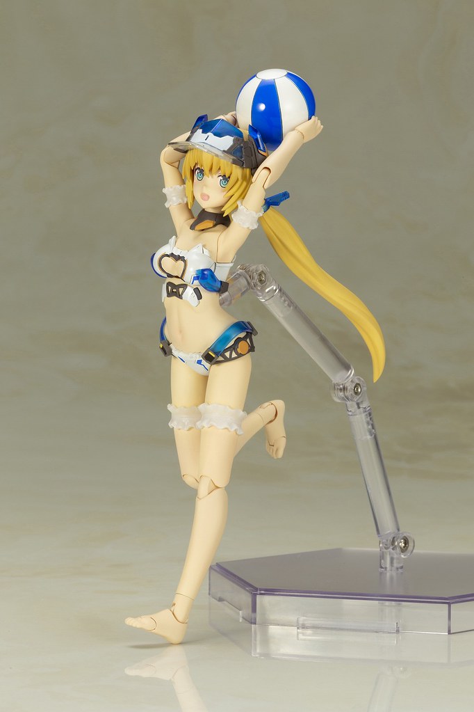 可愛泳裝造型登場!壽屋《骨裝機娘》白皙魔鷲 SUMMER VACATION Ver.