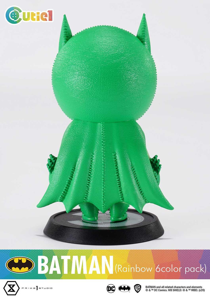 Cutie1系列【蝙蝠俠 彩虹6色套裝】繽紛可愛的布娃娃造型登場～